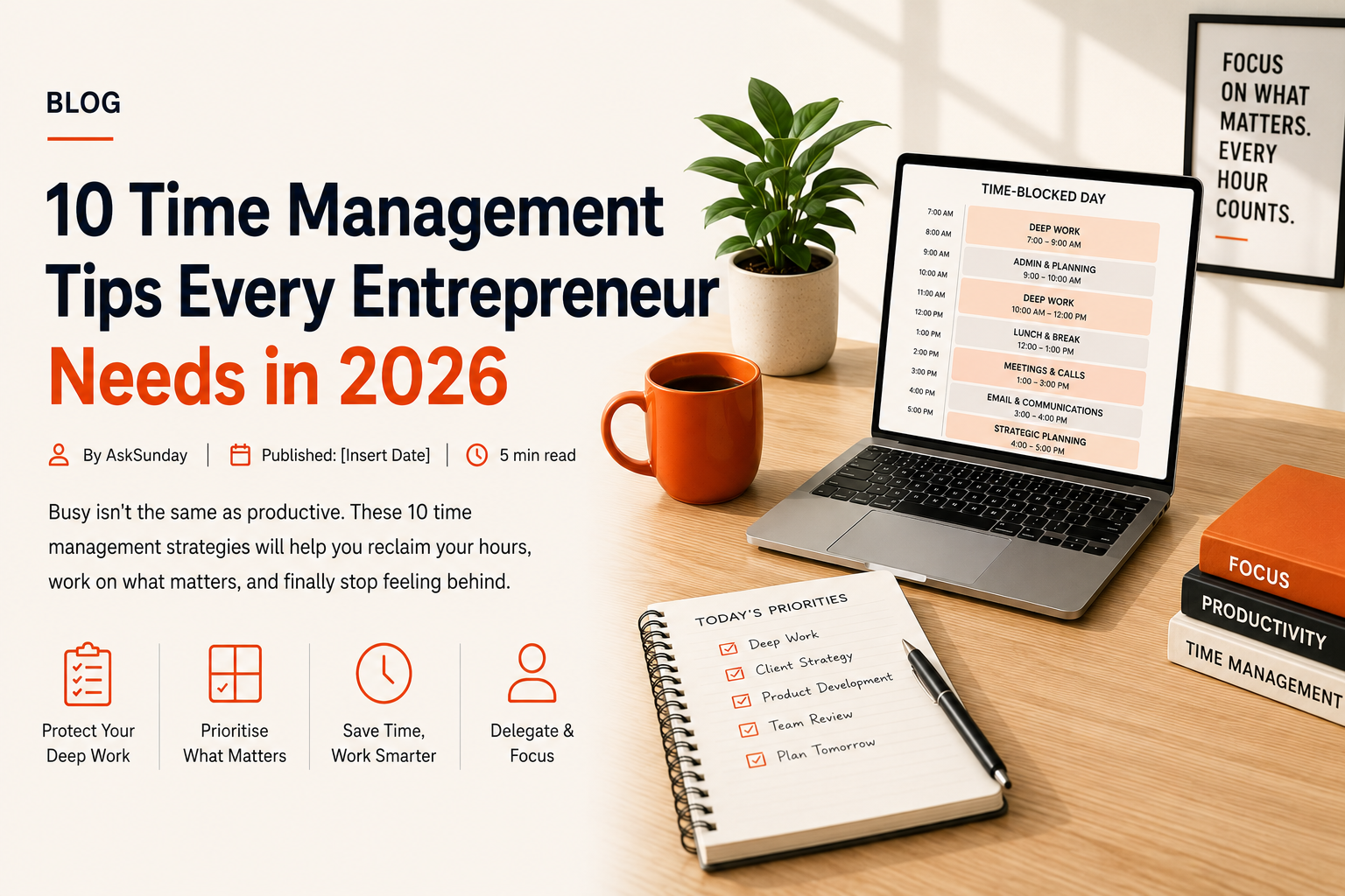 10 Time Management Tips Every Entrepreneur Needs in 2026
